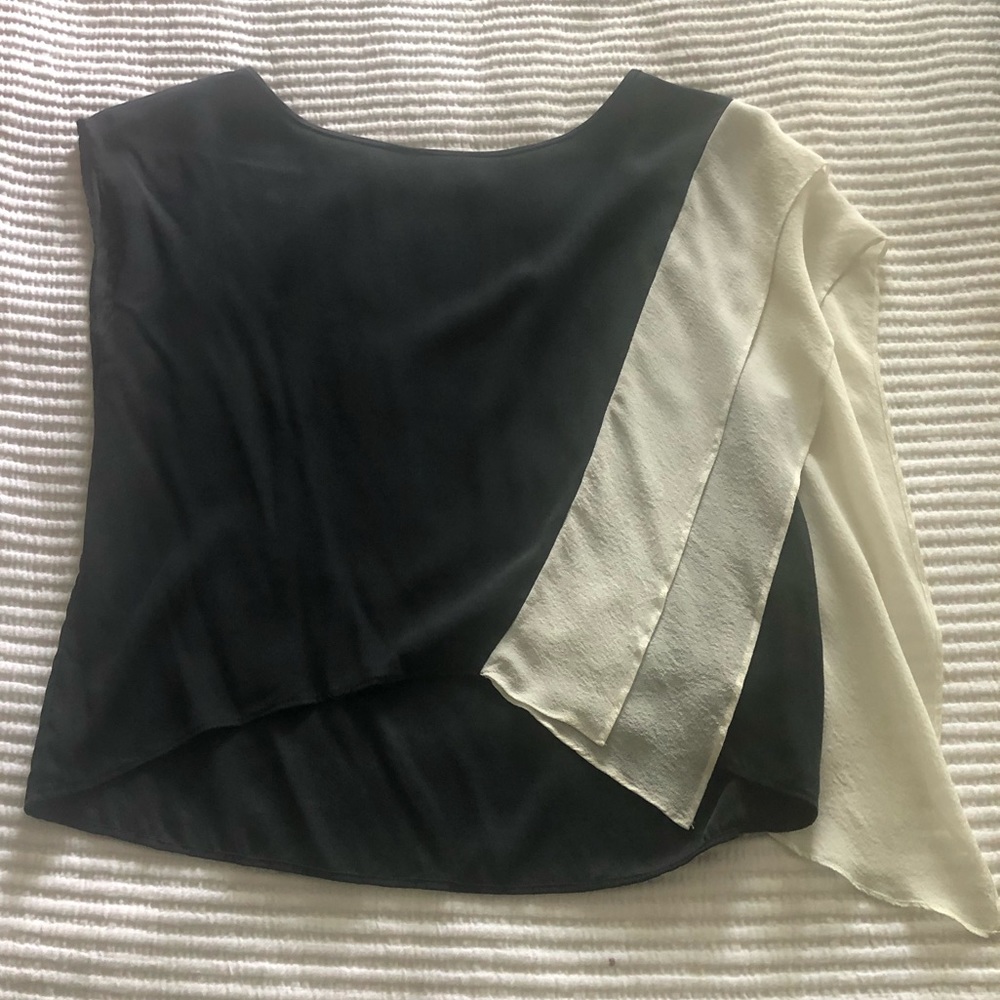 Designer Silk Cropped Top - very unique